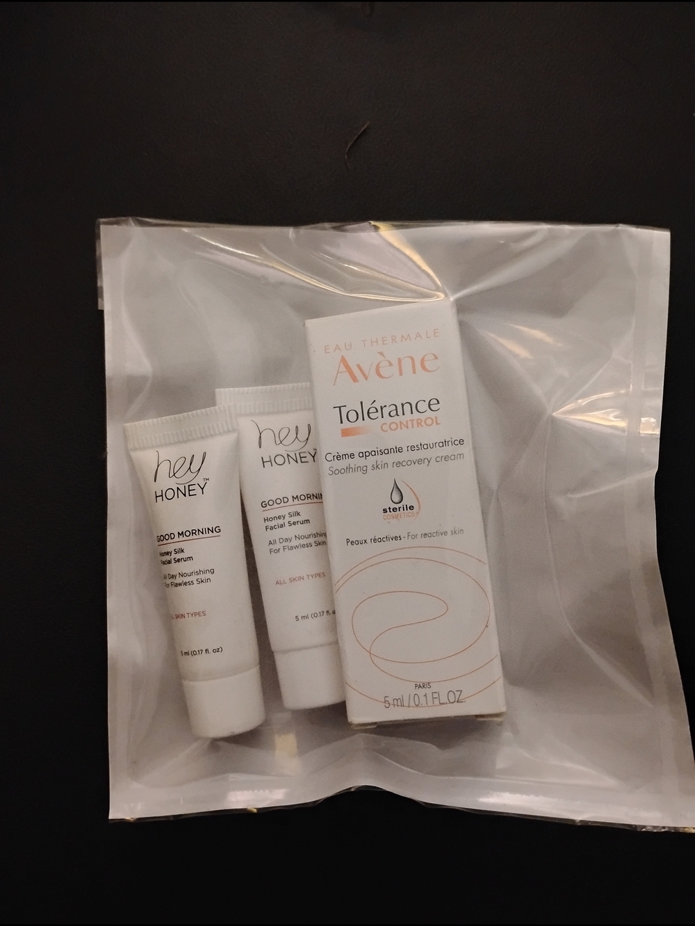 Bundle w/ Set Of GM Honey Silk Serum & Avène Tolérance Control Skin Cream